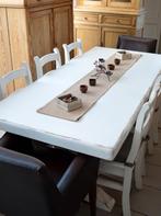 Très jolie à manger en pin massif pour 8 personnes, Maison & Meubles, Enlèvement ou Envoi, Comme neuf, Pin