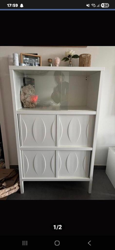 Vitrine blanche, Maison & Meubles