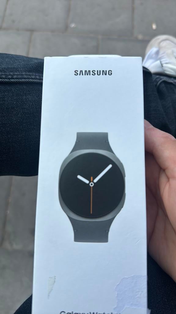 Montre connectée Samsung Galaxy Watch 8 (40mm) smartwatch, Enlèvement ou Envoi, État, Comme neuf, Noir
