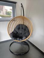Fauteuil suspendu, Maison & Meubles, Fauteuils, Enlèvement, Utilisé, Osier ou Rotin, 100 à 125 cm