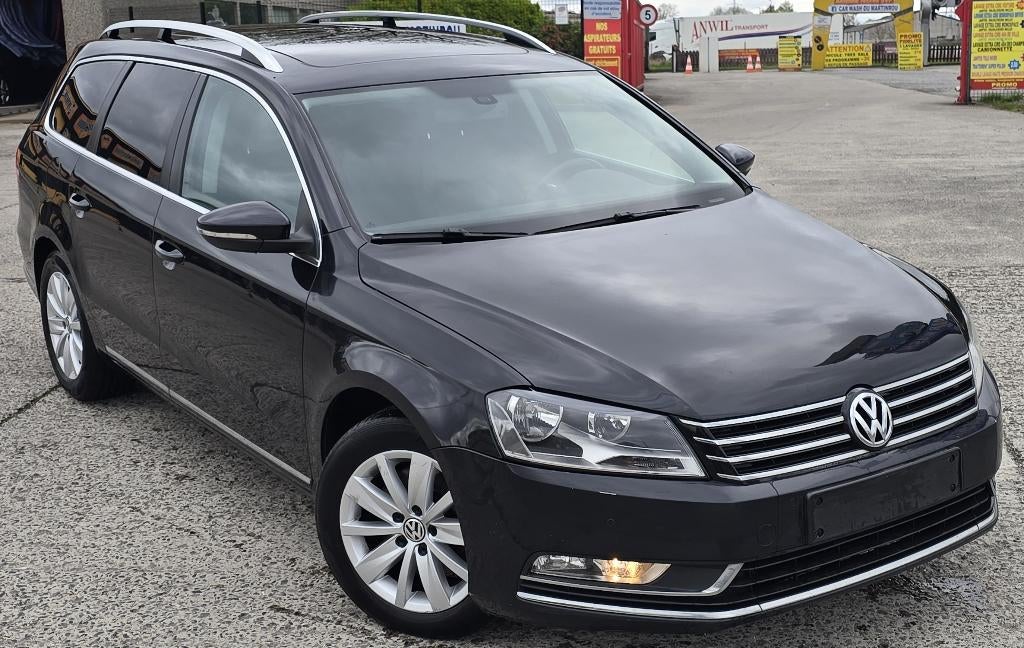 VW PASSAT 1.6 TDI 2015 CUIR/AIRCO/GPS/TOIT PANO/EURO 5b, Cuir, Entreprise, Boîte manuelle, 5 portes