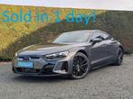Audi e-tron GT ! verkocht !Carbid - pano- garantie tot 10/27, Argent ou Gris, Achat, Entreprise, Noir