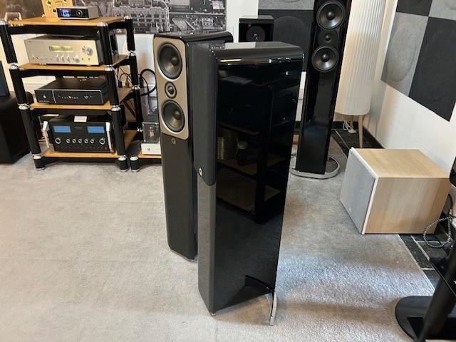 Q-Acoustics Concept 50 bhg - nieuw-demo-garantie, Audio, Tv en Foto, Luidsprekerboxen, Nieuw, 120 watt of meer, Front, Rear of Stereo speakers