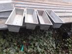 jardinieres  pour fleurs  en zinc, Ophalen, Gebruikt, Minder dan 60 cm, Balkon