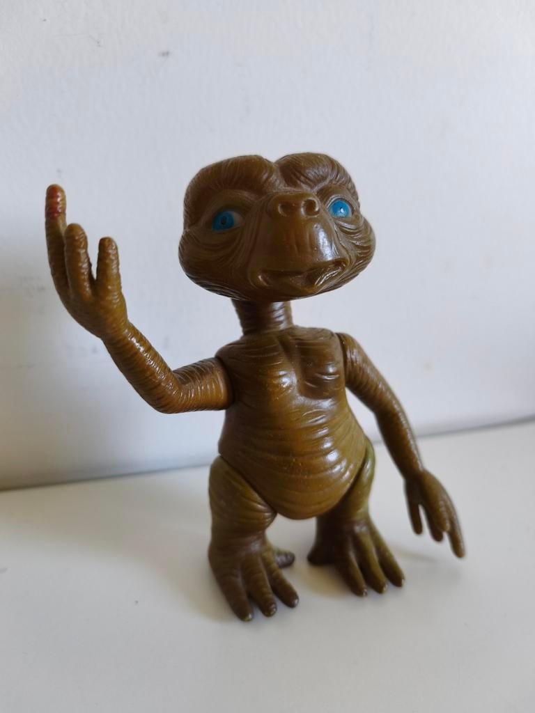 Ancienne figurine vintage : E.T l'extra-terrestre - 18X12 cm, Collections, Statues & Figurines, Enlèvement ou Envoi, Neuf, Autres types