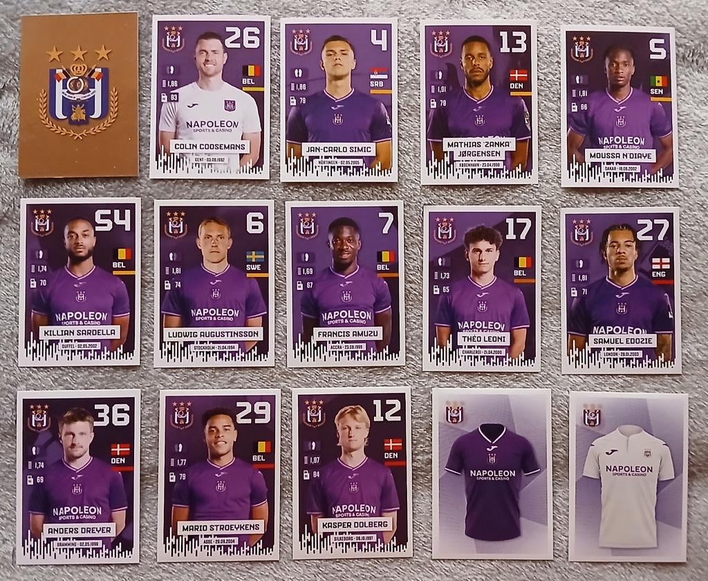 Panini Pro League 2024 - 2025 ( Anderlecht ), Enlèvement ou Envoi, Neuf