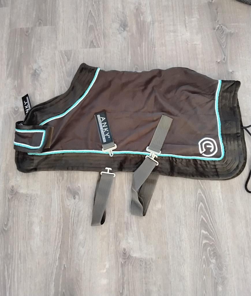 Nieuw luxe zweetdekentje van Anky voor mini of veulen, Dieren en Toebehoren, Ophalen, Shetlander/Mini, 0 g, Zweetdeken