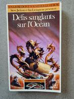 Ldvelh Défis Sanglants sur l'Océan livre vous êtes héros, Steve jackson et Ian Livingstone, Enlèvement ou Envoi, Fiction, Utilisé