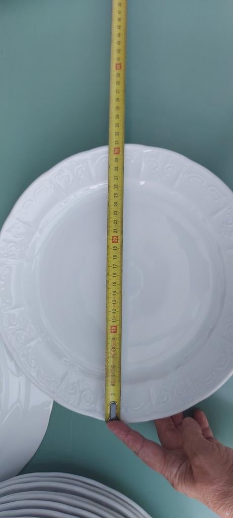 Hotelporselein Hogermann grote borden, Huis en Inrichting, Keuken | Servies, Ophalen, Bord(en)