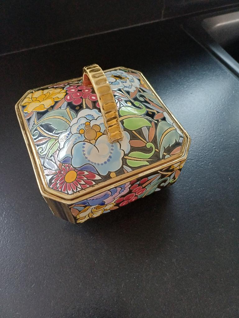 Bonbonnière BFK - Raymond Chevallier - Mikado, Antiquités & Art, Antiquités | Céramique & Poterie, Enlèvement ou Envoi