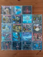 17 originele Iron Maiden cd's! + 4 dvd's, CD & DVD, CD | Hardrock & Metal, Enlèvement, Utilisé