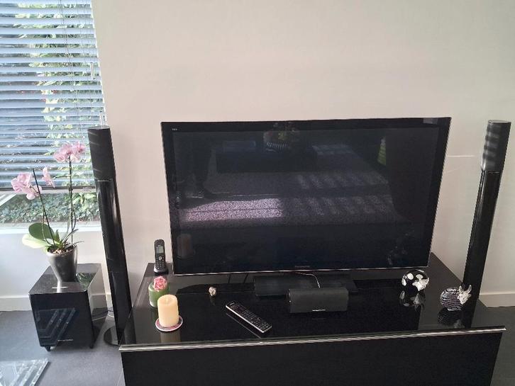 Plasma TV, Panasonic, (50 inch) afm.Br. 120 x H. 70 cm zgan, Audio, Tv en Foto, Televisies, Zo goed als nieuw, 100 cm of meer