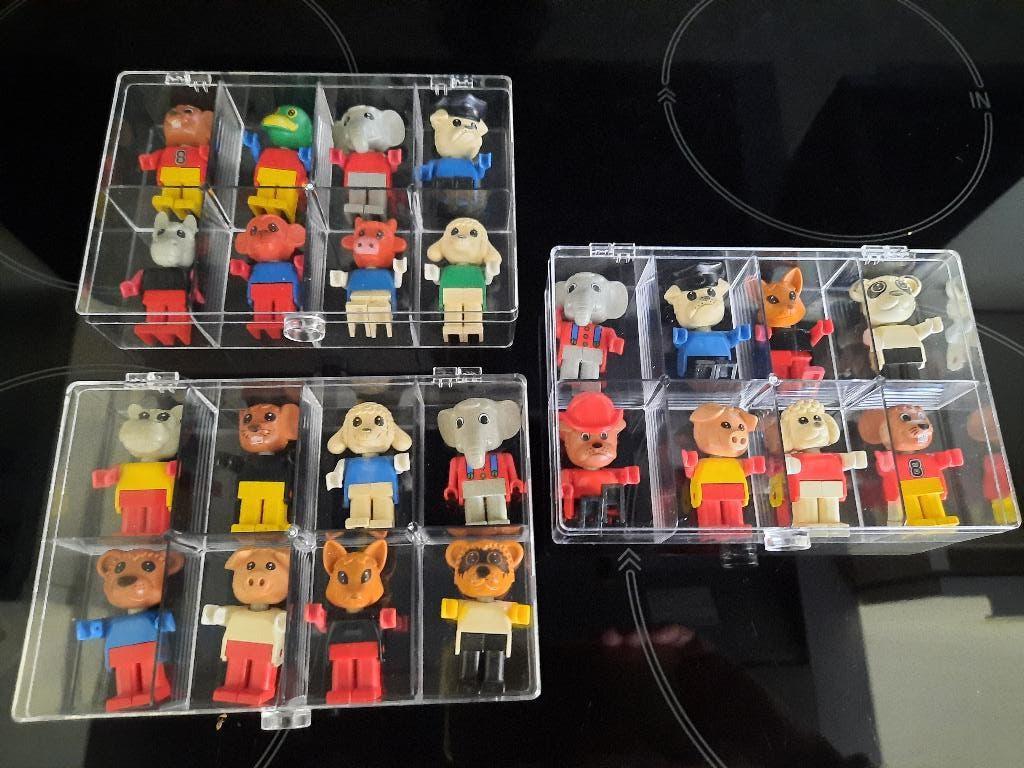 Lego Fabuland figuurtjes ( 3 setjes van 8 stuks ), Enlèvement, Utilisé, Lego