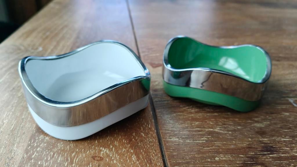 Set YAX Japan, sinus,  asbakken uit de jaren 60/70, Ophalen of Verzenden