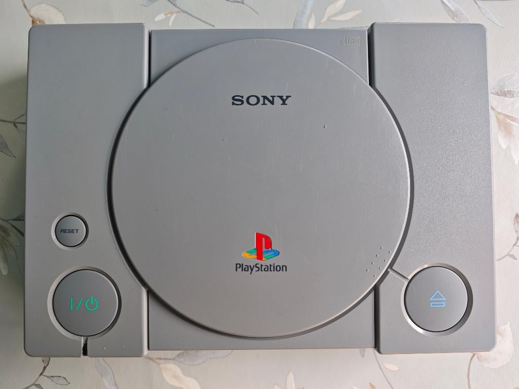 Playstation 1, Games en Spelcomputers, Spelcomputers | Sony PlayStation 1, Ophalen, Gebruikt, Met 2 controllers, Met games