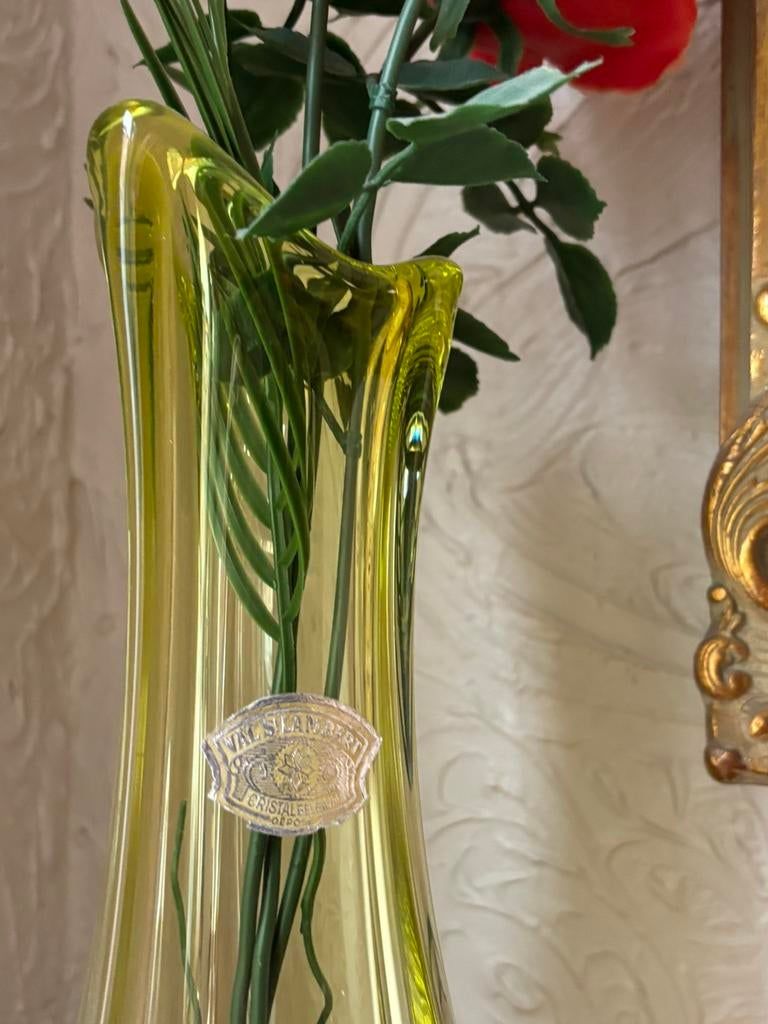 Glaswerk 3delig (2schalen-1vaas) Val Saint Lambert, Ophalen