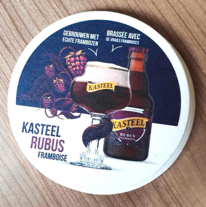 bierviltjes van Kasteelbier Rubus, Verzamelen, Biermerken, Nieuw, Viltje(s), Ophalen