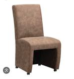 4 NIEUWE stoelen met wieltjes NIEUW IN DE DOOS, Huis en Inrichting, Ophalen, Nieuw, Bruin, Vier