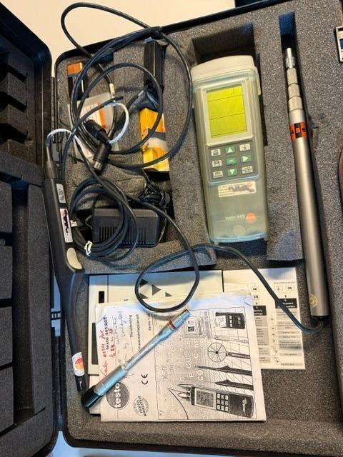 Compteur climatique Testo 445, Bricolage & Construction, Instruments de mesure, Utilisé, Pression, Enlèvement ou Envoi