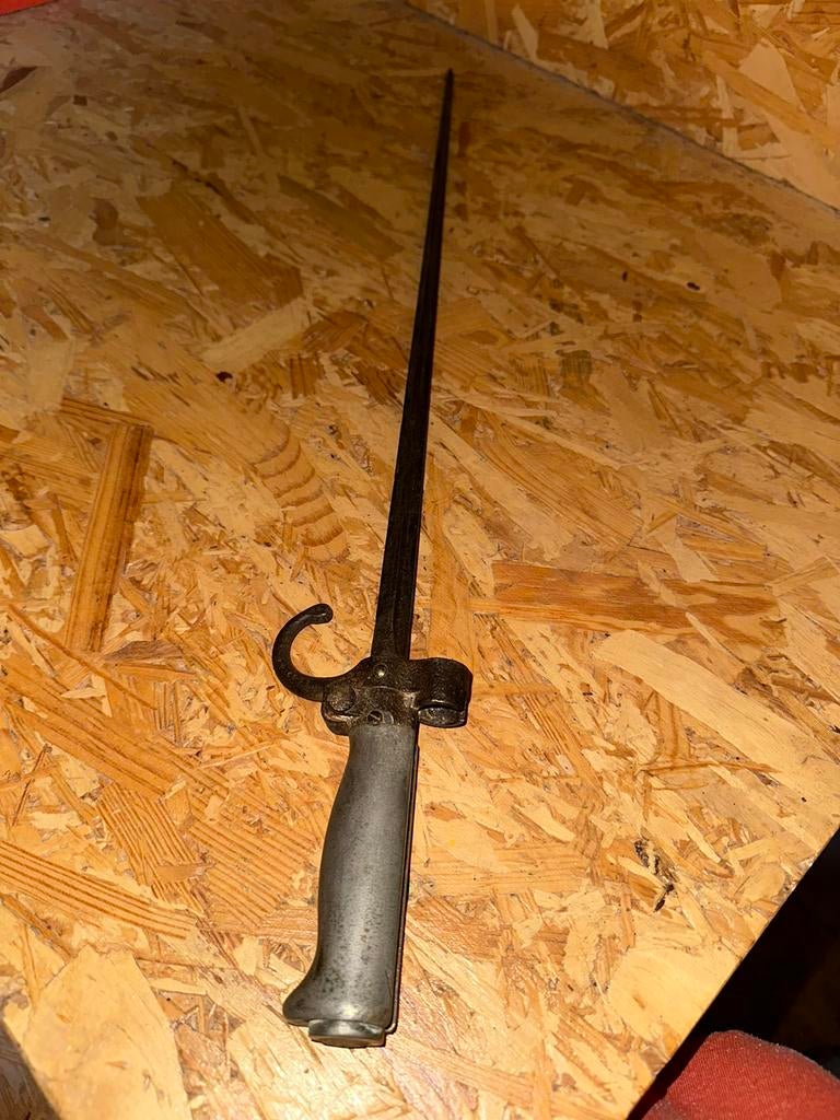 Baïonnette rosalie FR ww1 de bouvignes., Enlèvement ou Envoi, Armée de terre