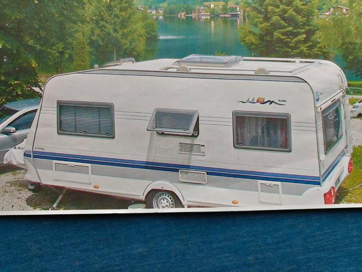 Caravan Hobby prestige 495, Caravans en Kamperen, Caravans, Particulier, Hobby, Luifel, Ophalen