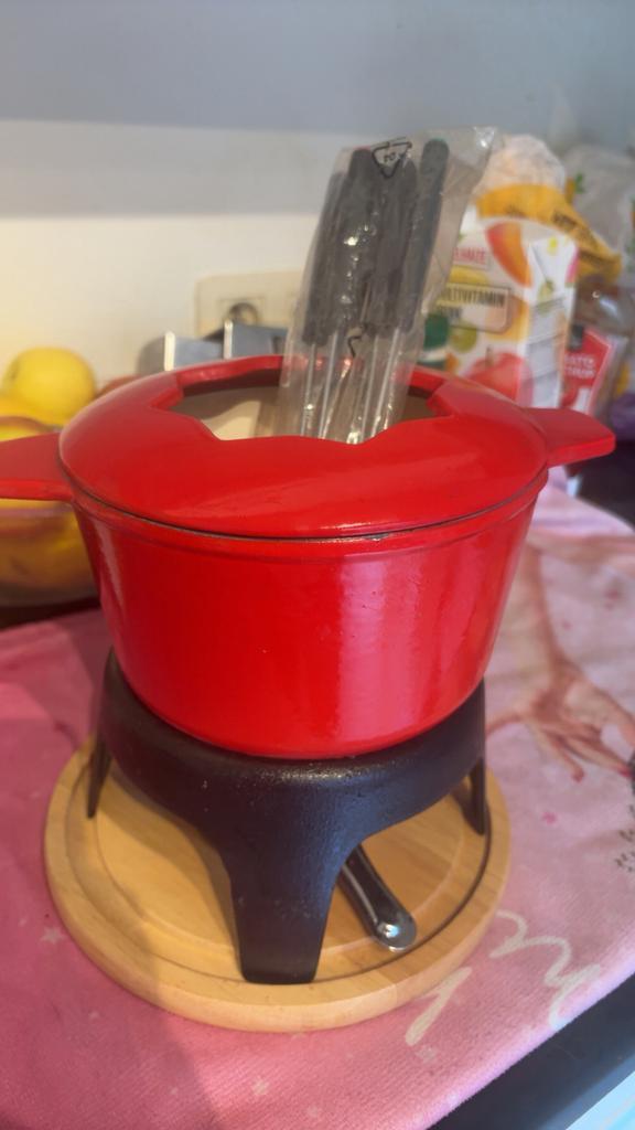 Fondueset, Electroménager, Fondue, Enlèvement ou Envoi, Comme neuf, Service à fondue