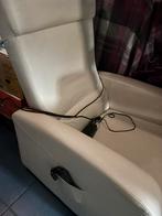 Elektrische relax zetel, Ophalen, Gebruikt, Leer, Relax