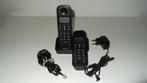draadloze telefoon, Telecommunicatie, Ophalen, Gebruikt, 2 handsets, Stralingsarm