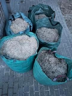 Zaagsel, Dieren en Toebehoren, Knaagdieren en Konijnen | Hokken en Kooien, Zo goed als nieuw, Hamster, Konijn, Ophalen