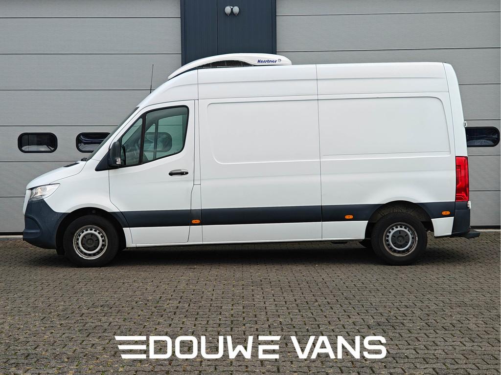 Mercedes-Benz Sprinter L2 H2 314 Koelwagen Kerstner MBUX Cam, Voorwielaandrijving, 4 deurs, Stof, Gebruikt