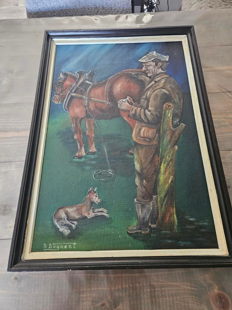 Peinture de M. Bogaert, Antiquités & Art, Enlèvement