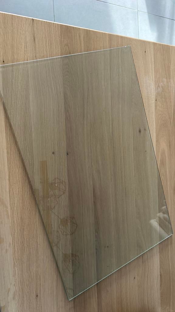 Besta glasplaat 56x36, Ophalen, Zo goed als nieuw
