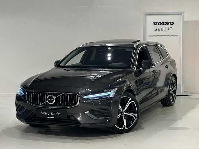 Volvo V60 T6 Recharge Plus Bright, Auto's, Volvo, Bedrijf, V60, Airbags, Bluetooth, Cruise Control, Elektrische buitenspiegels