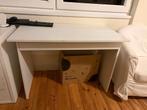 ikea white desk, Maison & Meubles, Bureaux, Enlèvement ou Envoi, Utilisé, Bureau debout