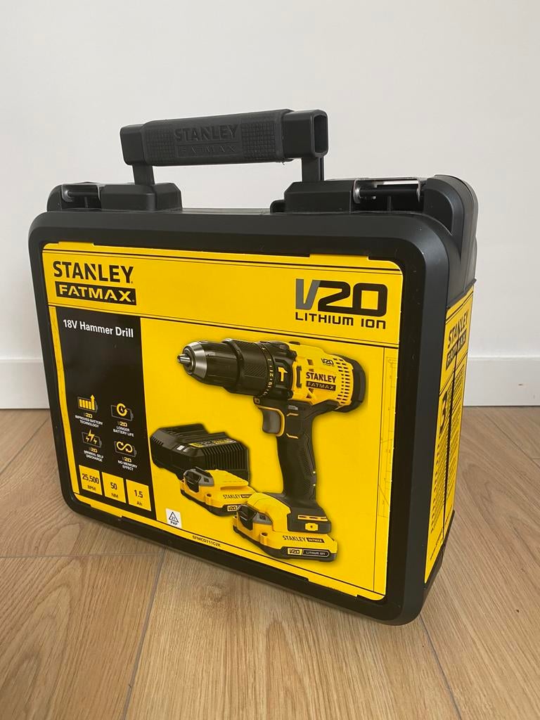 Perceuse Stanley Fatmax, Enlèvement, Neuf, Foreuse et Perceuse