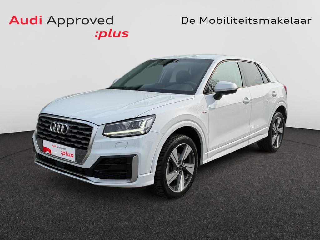 Audi Q2 Q2 35 TFSI (EU6d-TEMP), Auto's, Audi, Q2, Lederen bekleding, 149 g/km, Wit