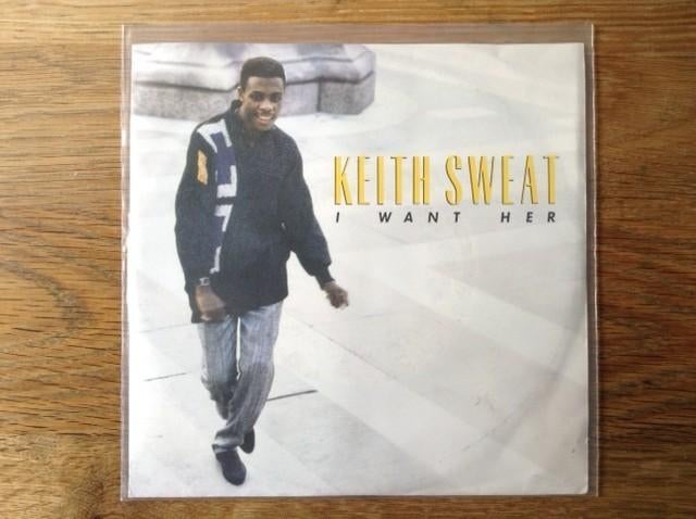 single keith sweat, CD & DVD, Vinyles Singles, Housse de protection extérieure, Pochette photo, Pressage original, Single, 1980 - 1989