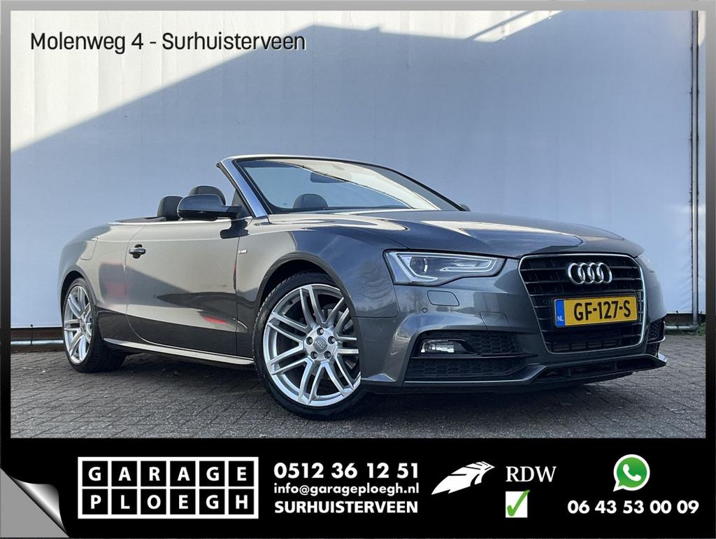 Audi A5 Cabriolet 1.8 TFSI Sport Edition S-Line Automaat B&O, Automaat, Parkeersensor, Cabriolet, Bedrijf