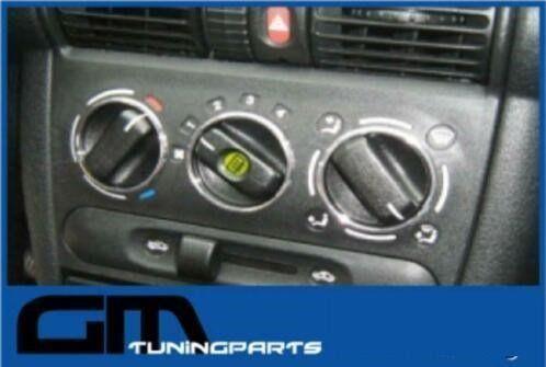 # Chrome kachelringen opel corsa b #, Auto-onderdelen, Dashboard en Schakelaars, Opel, Nieuw, Ophalen of Verzenden