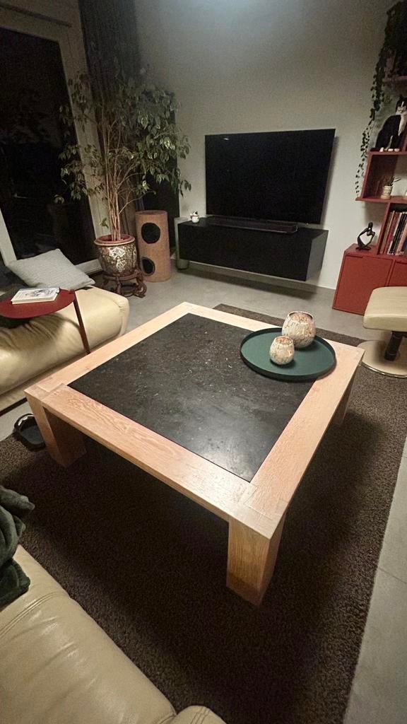 Salontafel, Ophalen, Gebruikt, Vierkant, Overige materialen