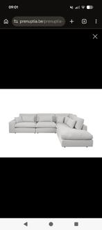 Prenuptia bank te koop, Huis en Inrichting, Zetels | Zetels, Ophalen, Zo goed als nieuw, Vierpersoons of meer, Hoekbank