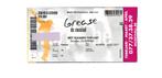Grease, de musical, 2008, Oostende - (gebruikt) ticket, Ophalen of Verzenden, Gebruikt