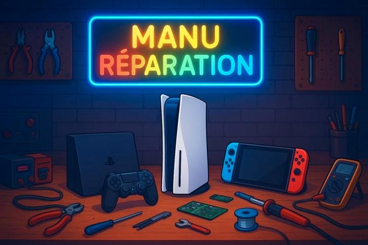 REPARATION CONSOLES VIDEO & MANETTES : switch/ps4/ps5, Consoles de jeu & Jeux vidéo, Jeux | Sony PlayStation 5, Comme neuf, Enlèvement ou Envoi