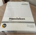 Drap-housse 140 x 200 neuf non ouvert, coton blanc, Maison & Meubles, Drap-housse ou Taie d'oreiller, Enlèvement ou Envoi, Blanc