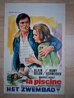 filmaffiche Alain Delon La piscine Romy Schneider filmposter, Verzamelen, Rechthoekig Staand, Ophalen of Verzenden, Zo goed als nieuw