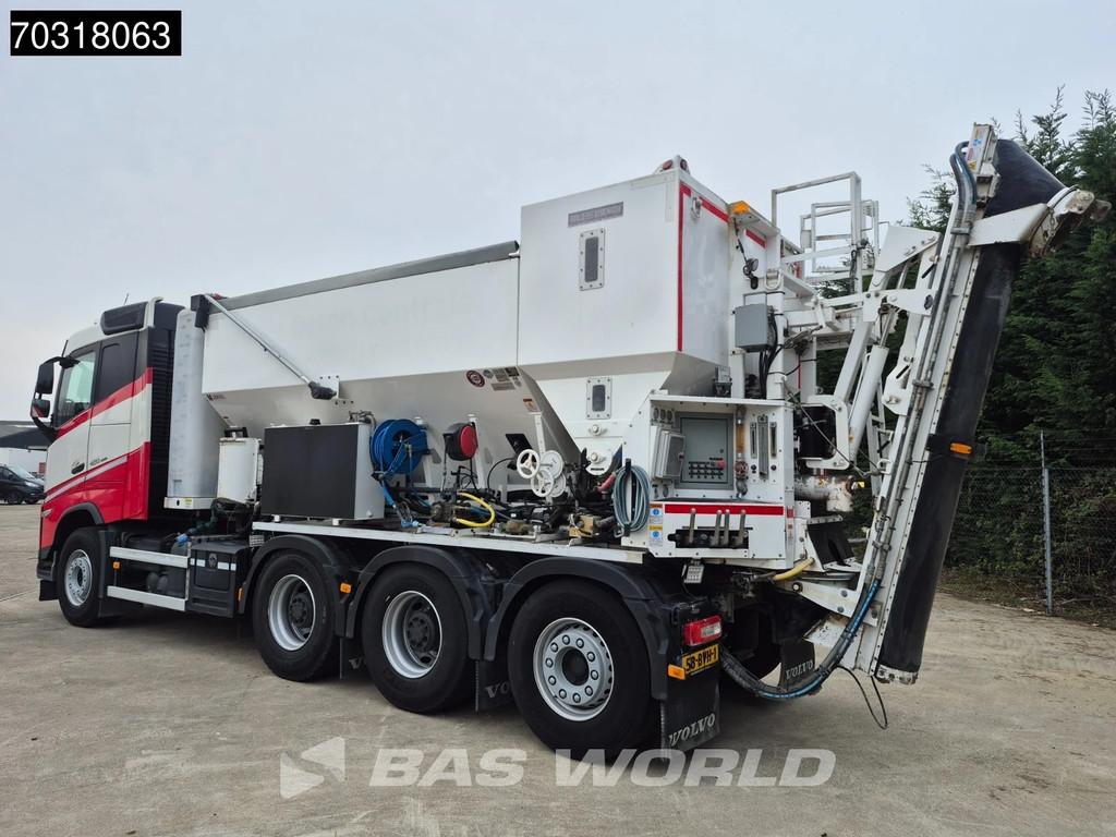Volvo FH 420 8X4 NL-truck 10m3 CEMENTECH MCD10MX-150 Lift+St, Auto's, Automaat, Stof, Euro 6, Wit