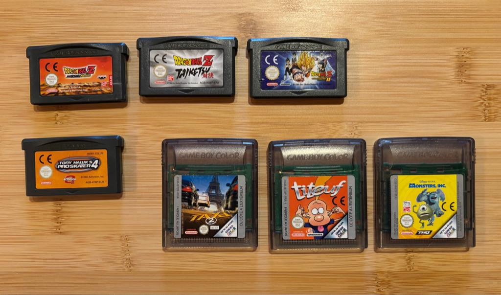 Lot de jeux Game Boy, Enlèvement ou Envoi, 1 joueur, À partir de 7 ans, Aventure et Action