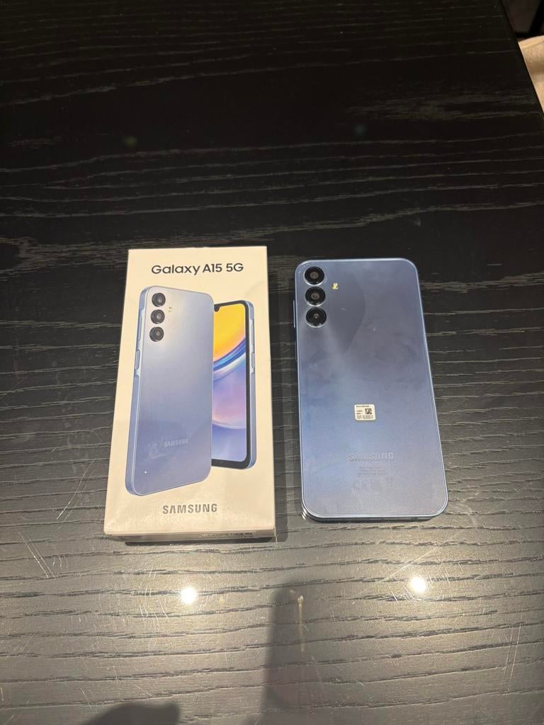 Samsung A15 5G ZONDER BESCHADEGINGEN, Télécoms, Téléphonie mobile | Samsung, 128 GB, Enlèvement ou Envoi, Comme neuf, Bleu
