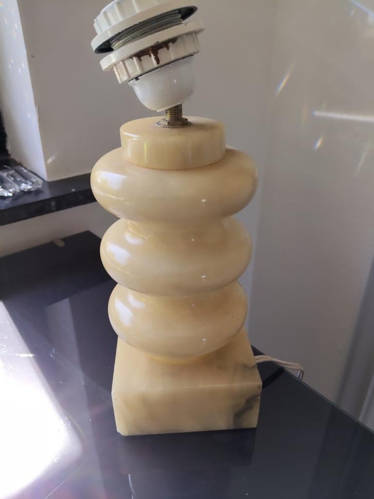 Albasten lampenvoeten uit Italië., Antiek en Kunst, Ophalen