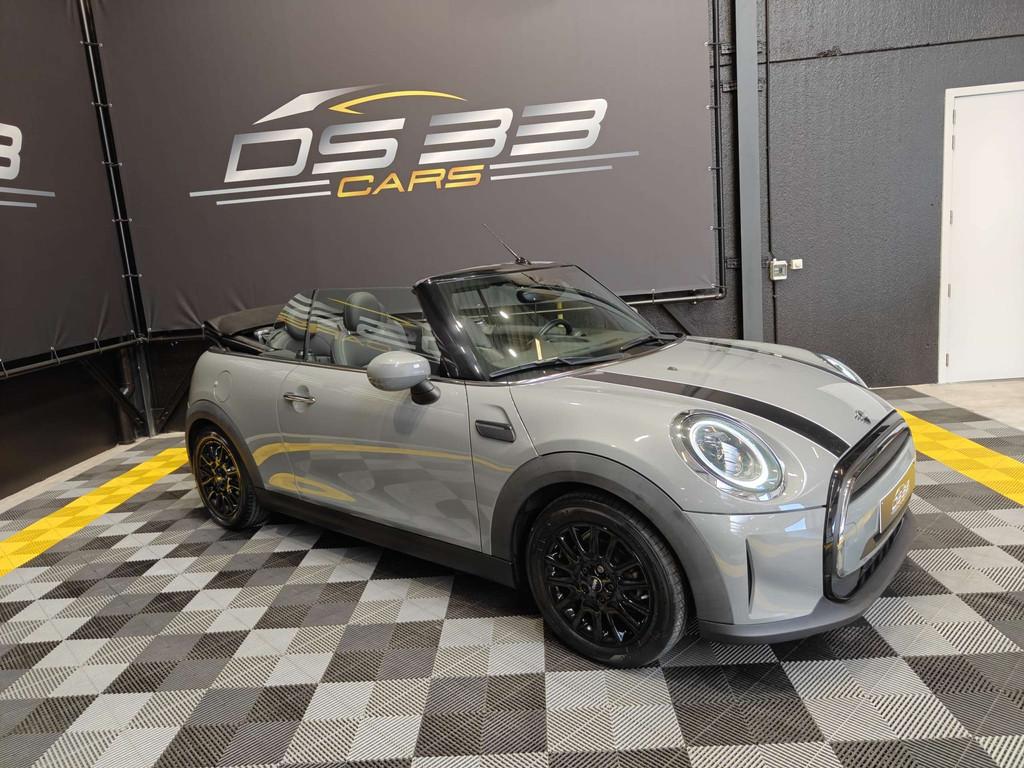 MINI Cooper Cabrio 1.5 Sport/LED/Leder/PDC/Cruise/Ambi/DigiA, Cuir, Argent ou Gris, Achat, Entreprise